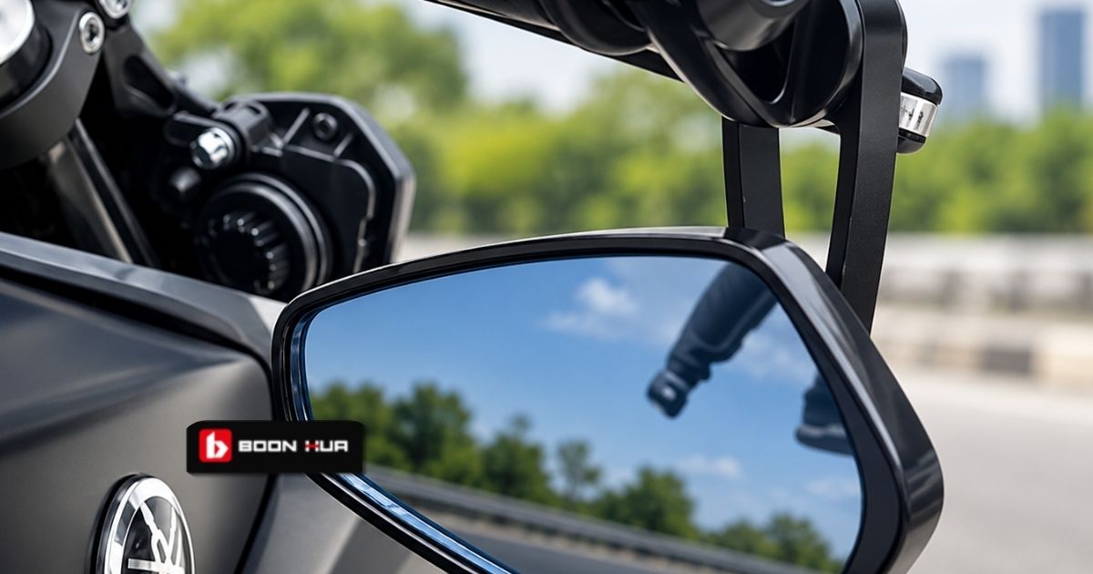 Cermin Sisi Bar-End Lulus JPJ Ke? Ini Yang Rider Perlu Tahu — Boon Hua Motor motorcycle news