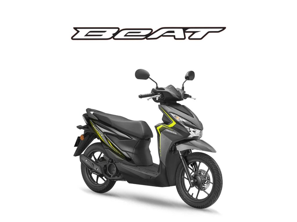 2026 HONDA Beat STD in Grey — available at Boon Hua Motor Klang Valley