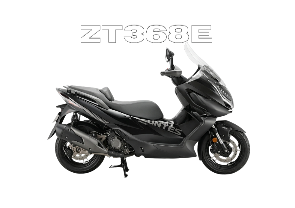 2026 ZONTES ZT368E in Black — available at Boon Hua Motor Klang Valley