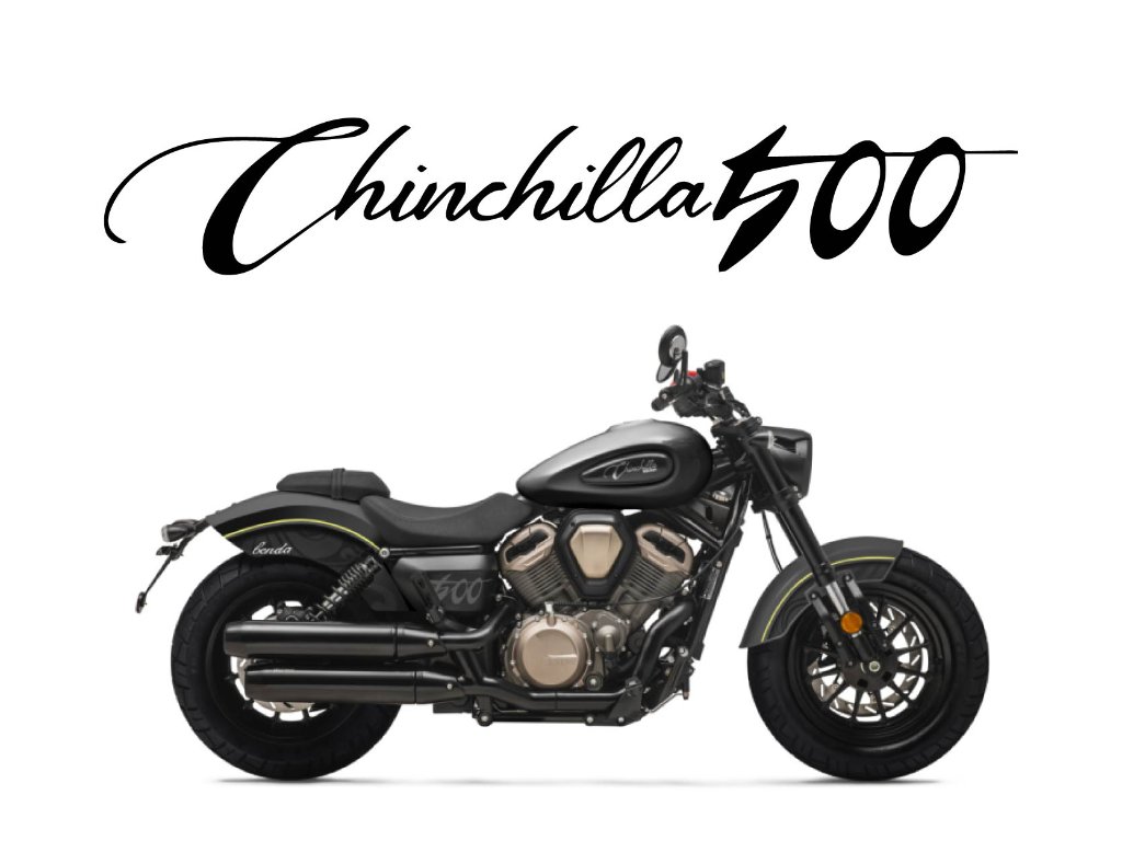 2026 BENDA CHINCHILLA 500 in Midnight Black — available at Boon Hua Motor Klang Valley