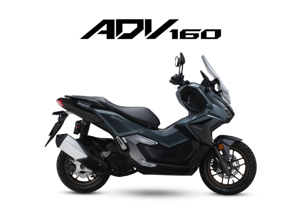 2026 HONDA ADV 160 ROAD SYNC ADV160A3 in Matte Grey — available at Boon Hua Motor Klang Valley