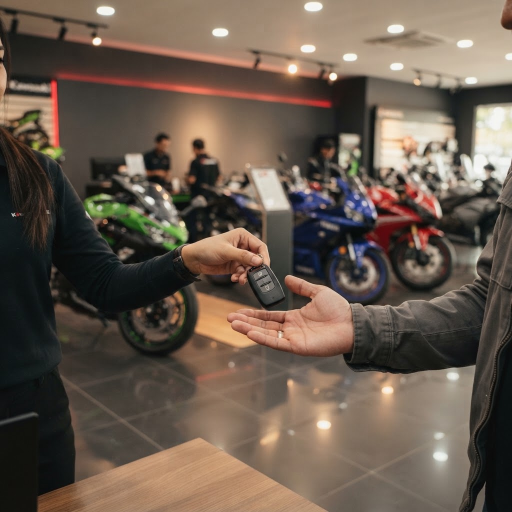 Great Staff, Great After-Sales — Ask for Azie! — Boon Hua Motor motorcycle news
