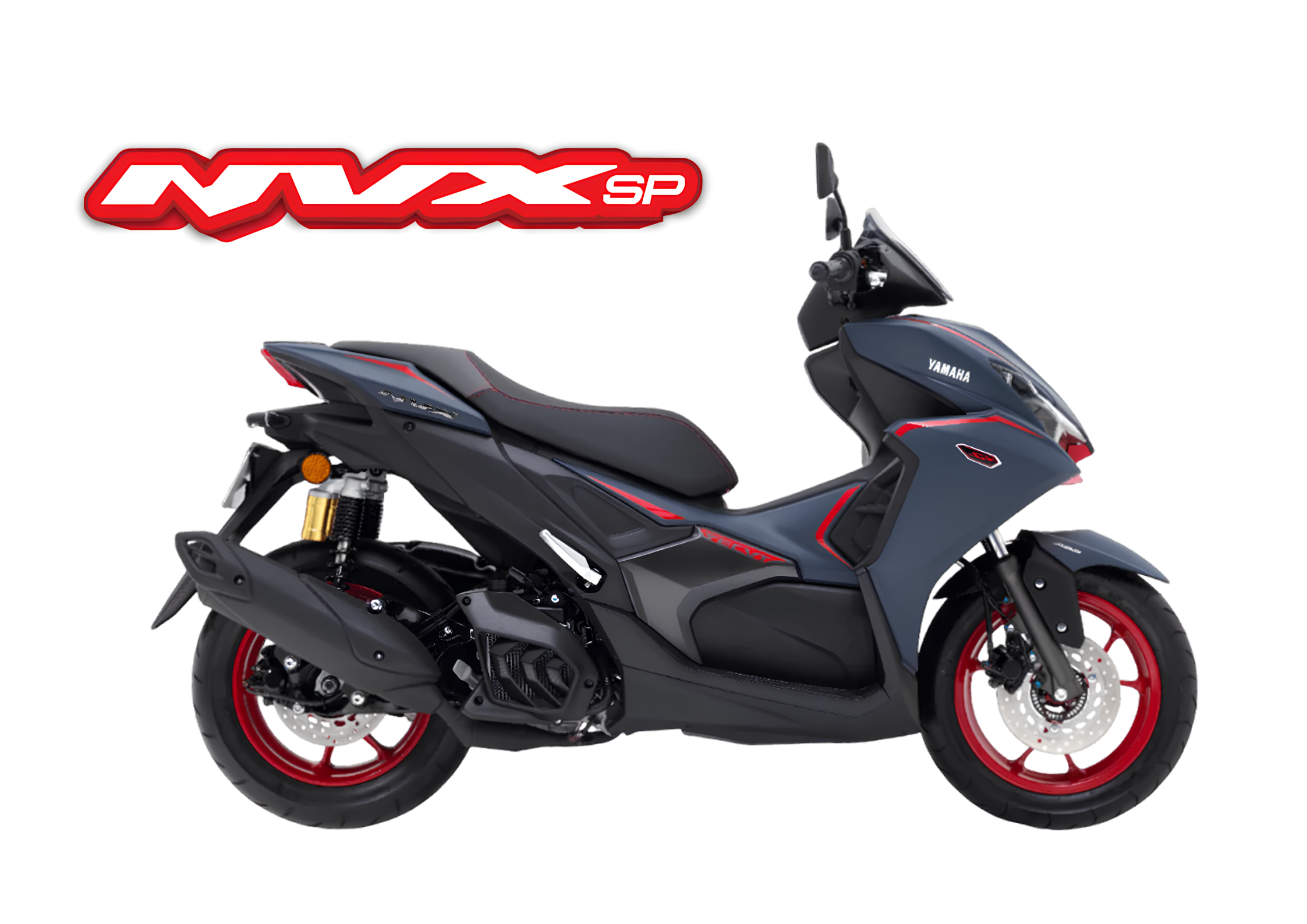 2026 YAMAHA NVX SP SP in Gunmetal Grey — available at Boon Hua Motor Klang Valley