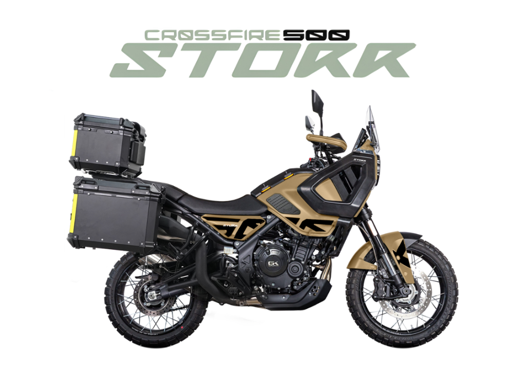 2026 BRIXTON STORR 500 in Yellow — available at Boon Hua Motor Klang Valley