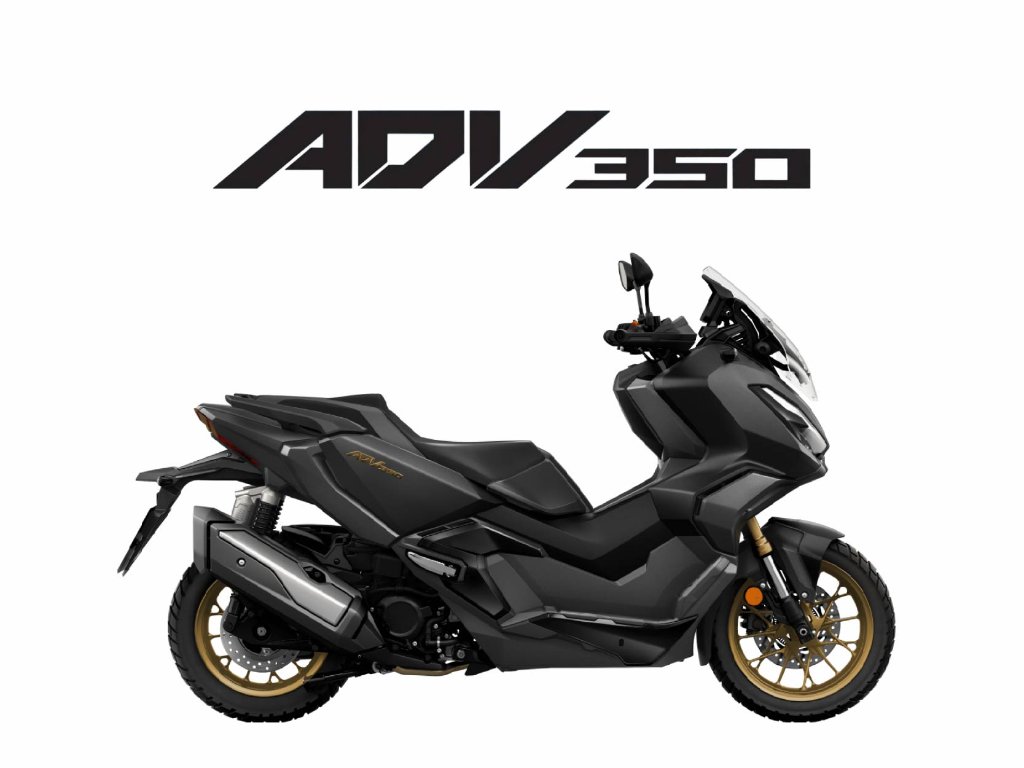2026 HONDA ADV 350 in Matte Gun Powder Black Metallic — available at Boon Hua Motor Klang Valley