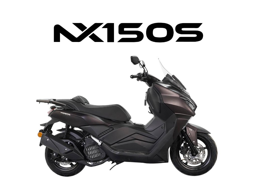 2026 WMOTO NX150S in Lava Brown — available at Boon Hua Motor Klang Valley