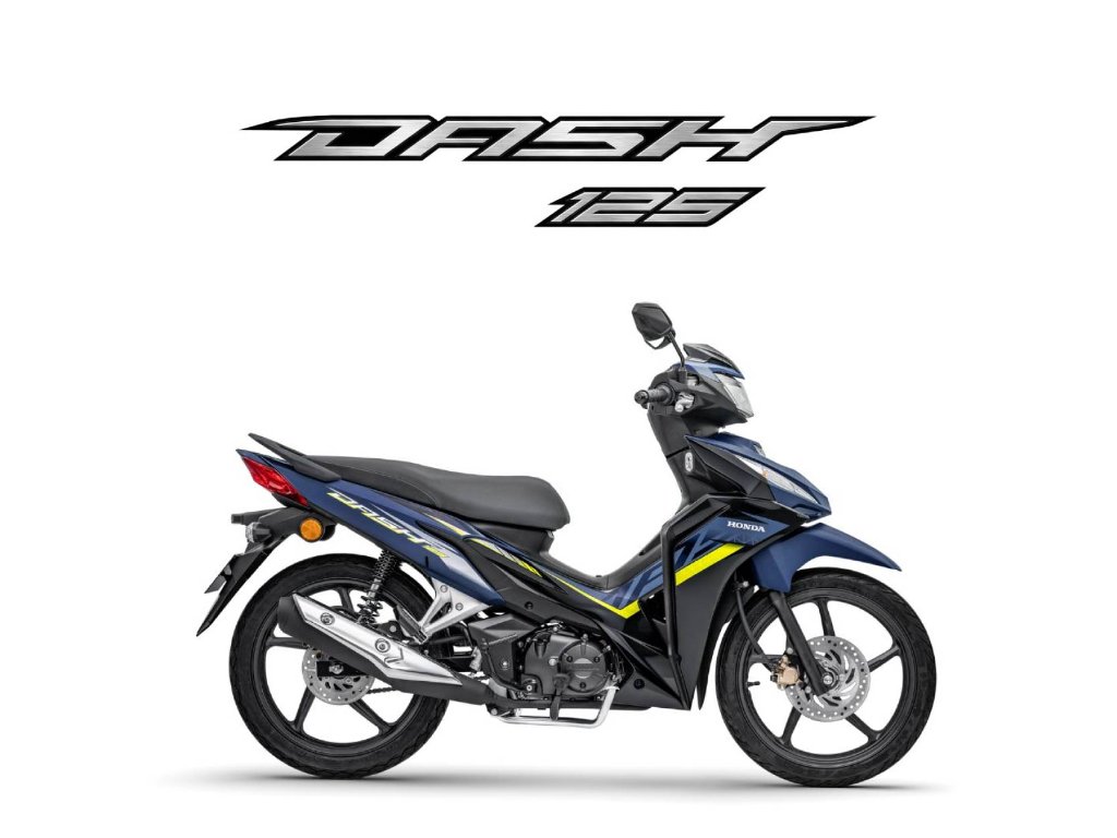 2026 HONDA Dash 125 STD in Dark Blue — available at Boon Hua Motor Klang Valley