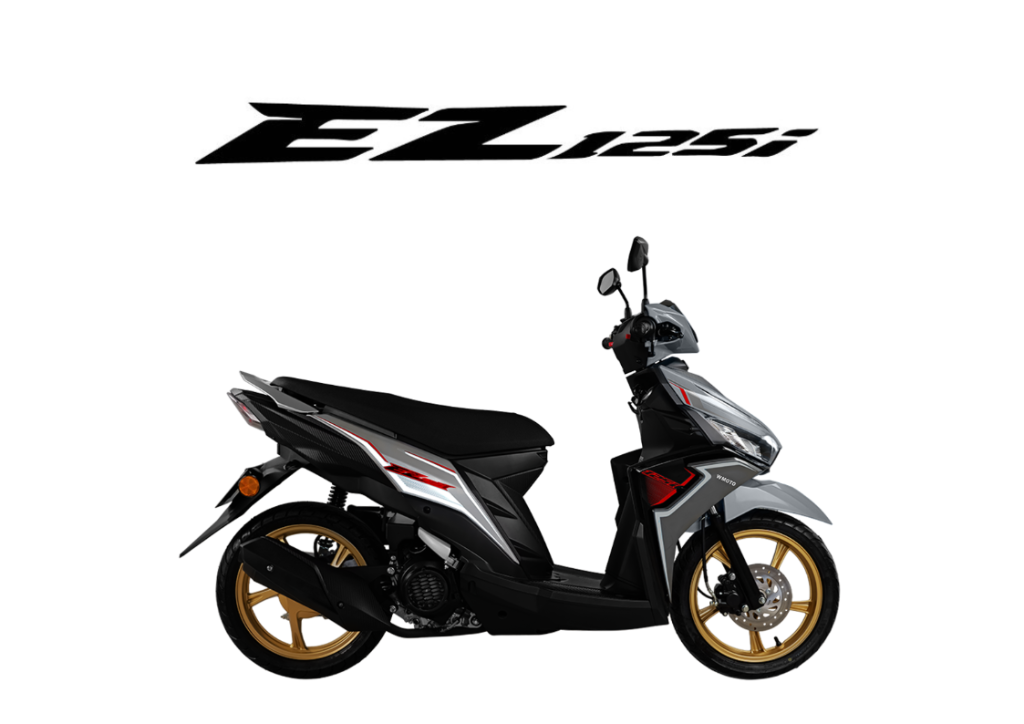 2026 WMOTO EZ125I in Silver Grey — available at Boon Hua Motor Klang Valley