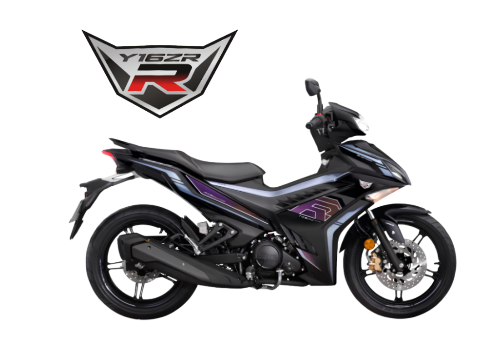 2026 Yamaha Y16ZR-R in Yoru Black — available at Boon Hua Motor Klang Valley