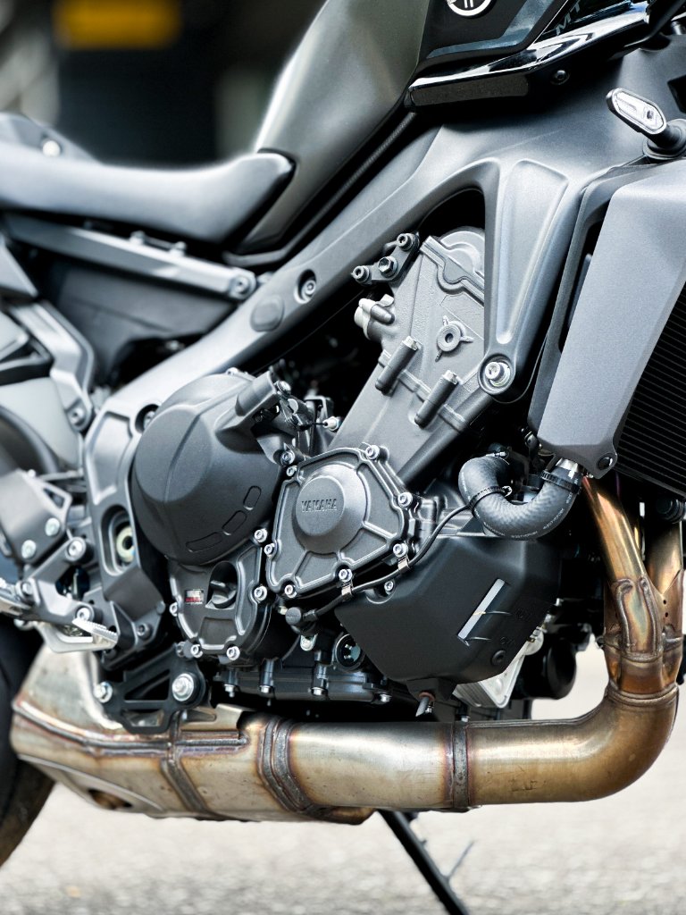 Yamaha MT-09 Deltabox chassis frame detail