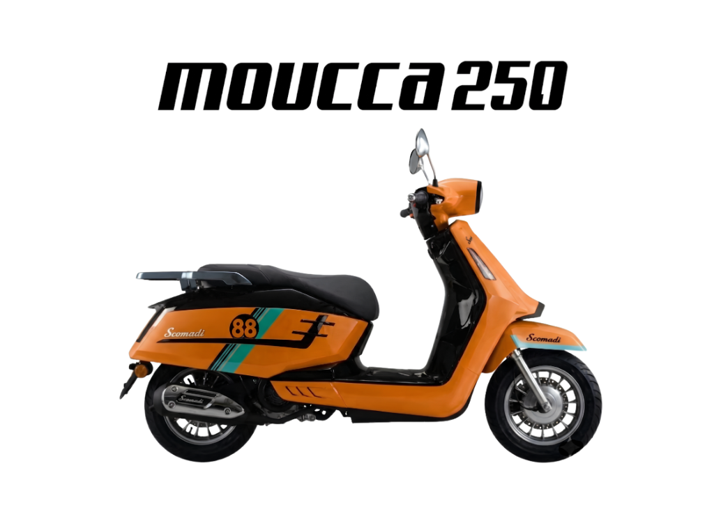 2026 BRIXTON MOUCCA 250 in Orange — available at Boon Hua Motor Klang Valley