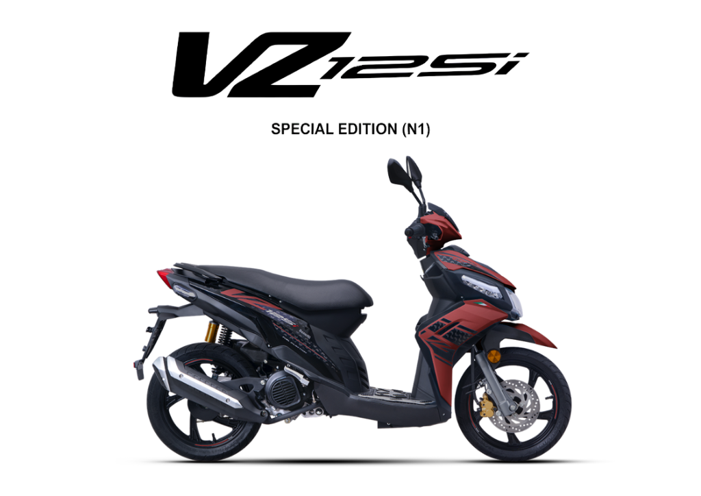 2026 BENELLI VZ125 SE Special Edition in Red — available at Boon Hua Motor Klang Valley