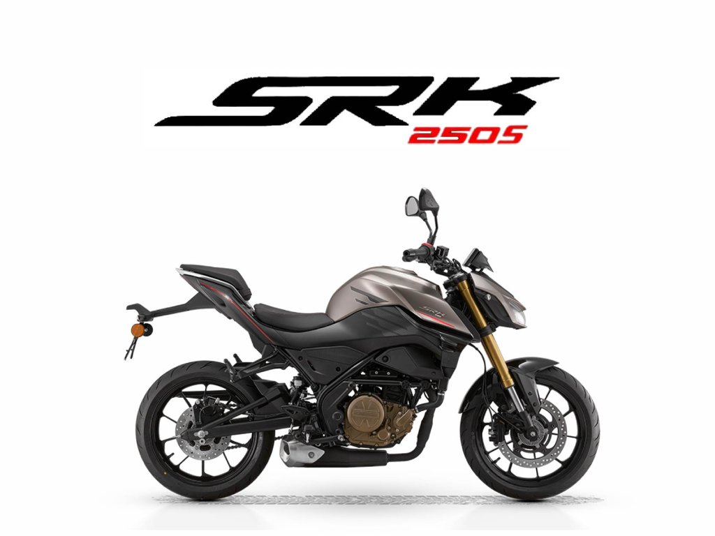 2026 QJ MOTOR SRK 250S in Grey — available at Boon Hua Motor Klang Valley