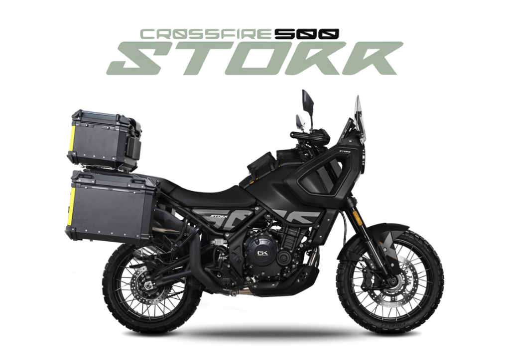 2026 BRIXTON STORR 500 in Black — available at Boon Hua Motor Klang Valley