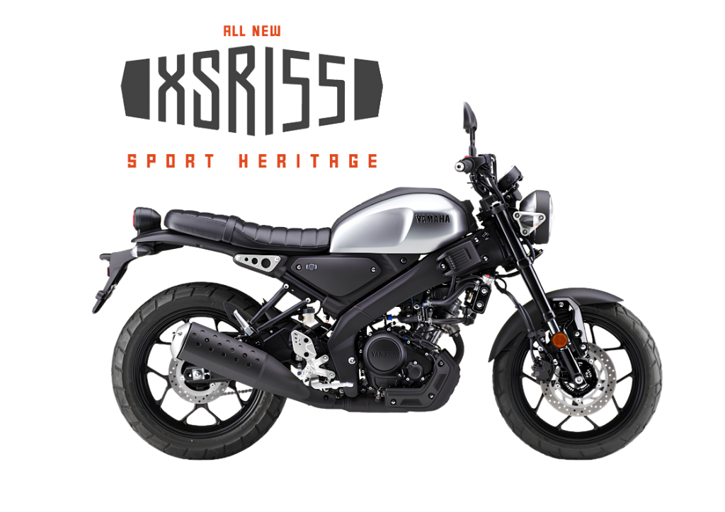 2026 Yamaha XSR 155 Sport Heritage in Perak Klasik (Classic Silver) — available at Boon Hua Motor Klang Valley
