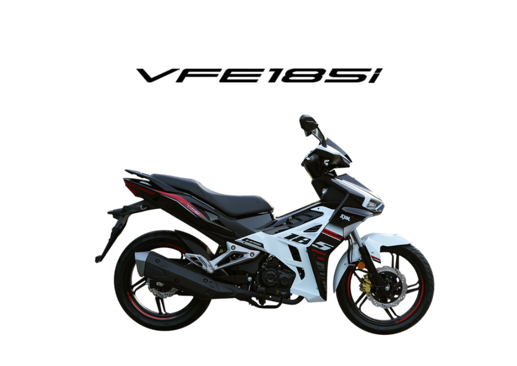 2026 SYM SYM VFE 185i in White — available at Boon Hua Motor Klang Valley