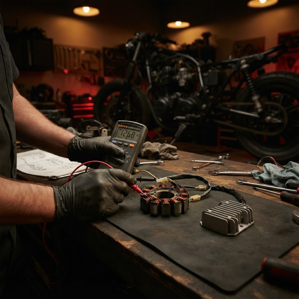 Punca Enjin Motor Mati Bila Panas: Stator Coil & Rectifier Rosak — Boon Hua Motor motorcycle news