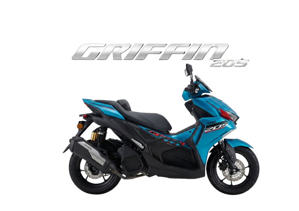 2026 WMOTO GRIFFIN 205 in Blue — available at Boon Hua Motor Klang Valley