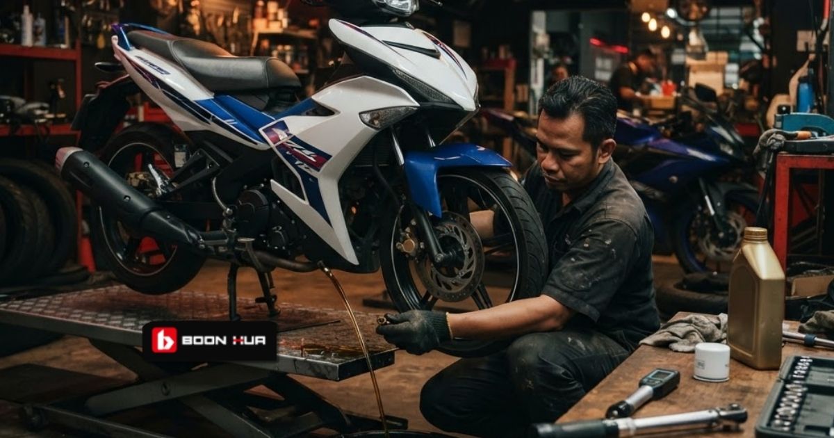 Panduan Lengkap Servis Yamaha Y15ZR: Rahsia Motorsikal 'Ysuku' Kekal Berkuasa & Bebas Masalah Enjin Rosak — Boon Hua Motor motorcycle news
