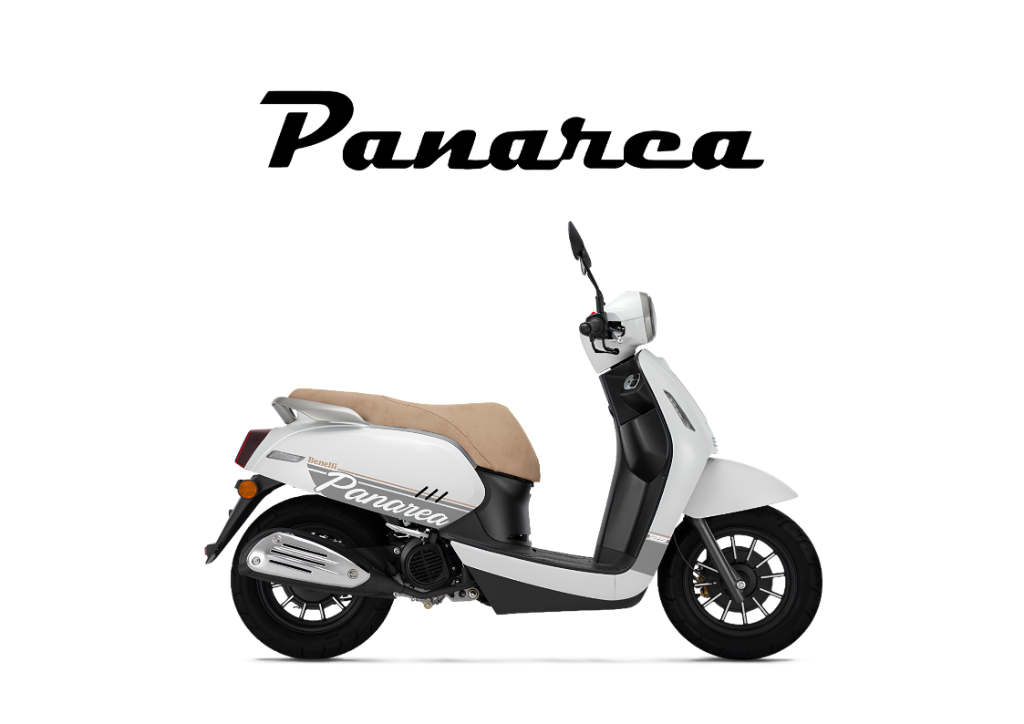 2026 BENELLI PANAREA 125 in White — available at Boon Hua Motor Klang Valley