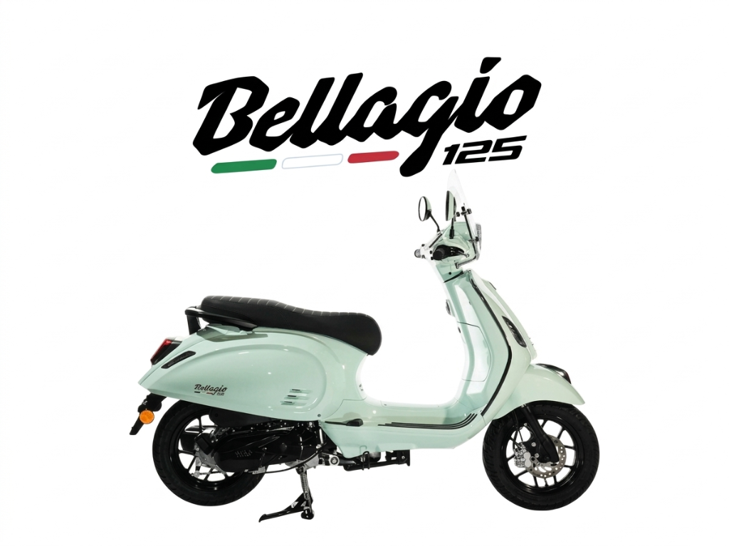 2026 AVETA BELLAGIO 125 STD in Pistachio Green — available at Boon Hua Motor Klang Valley