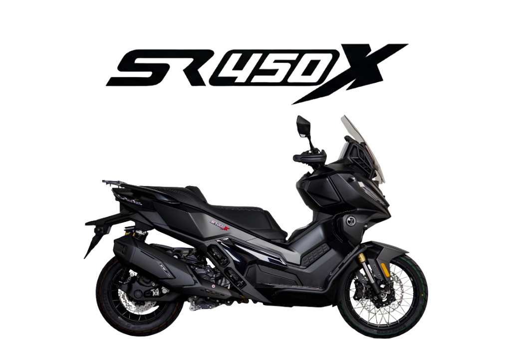 2026 VOGE SR450X in Black — available at Boon Hua Motor Klang Valley