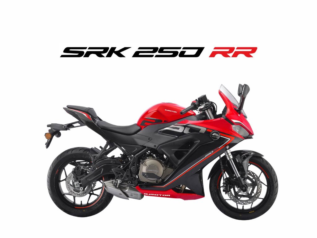 2026 QJ MOTOR SRK 250RR 2 Cylinder in Red — available at Boon Hua Motor Klang Valley