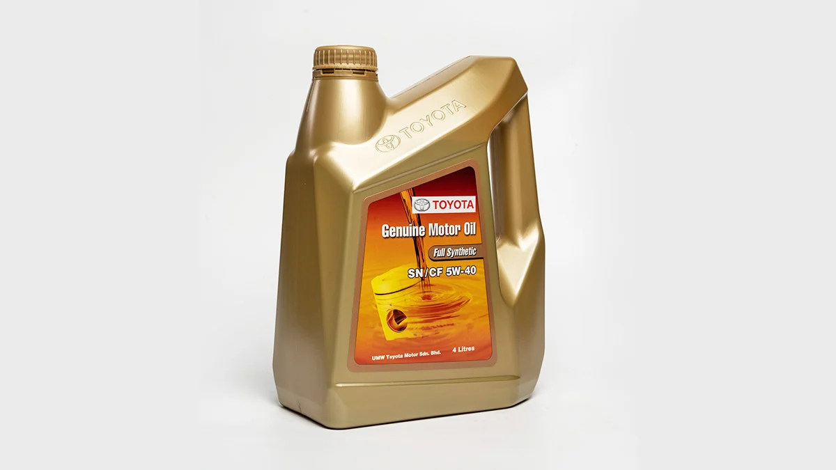 Toyota Genuine Motor Oil Full Synthetic SN/CF 5W-40