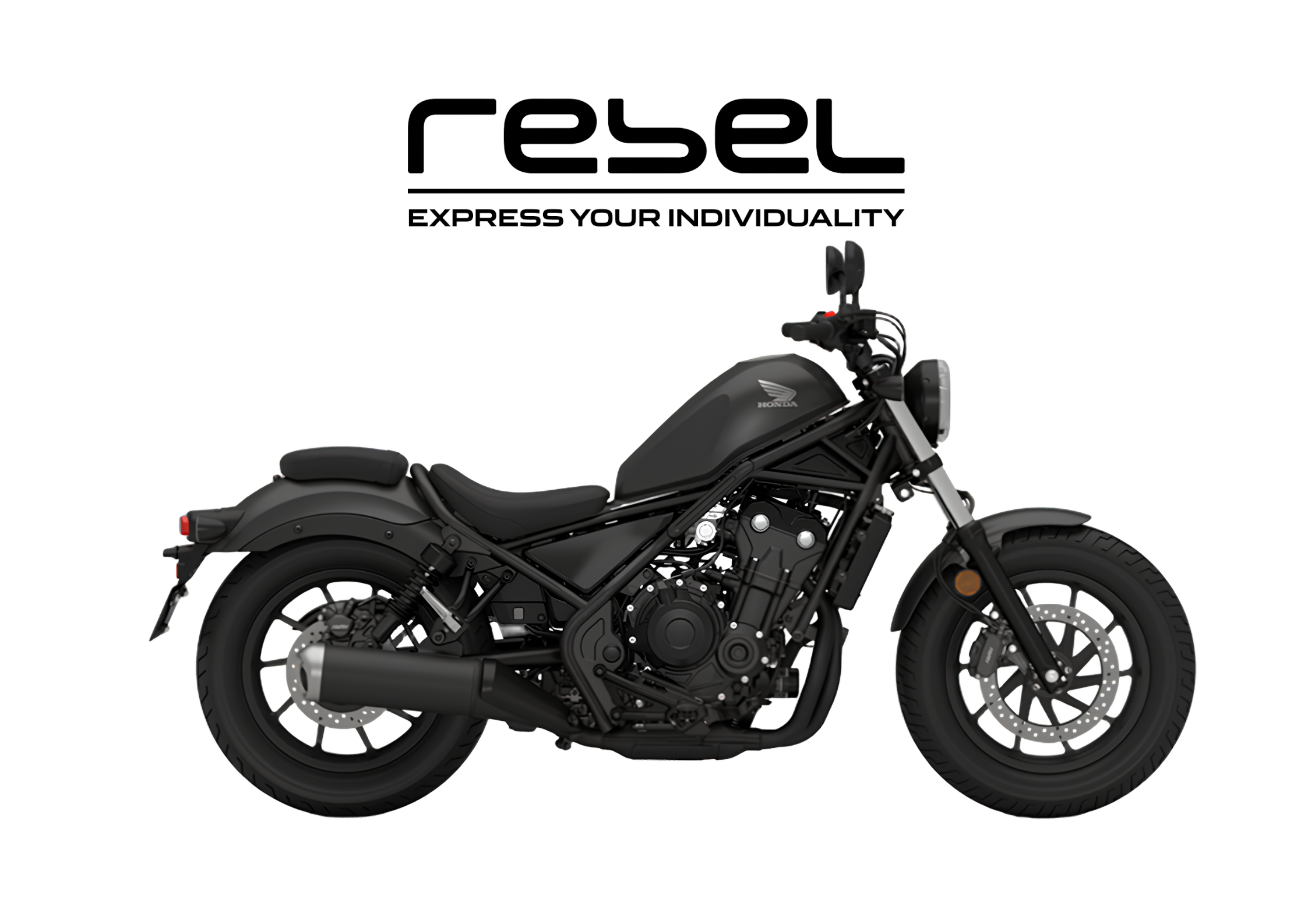 2026 HONDA REBEL in Mat Dim Grey Metallic — available at Boon Hua Motor Klang Valley