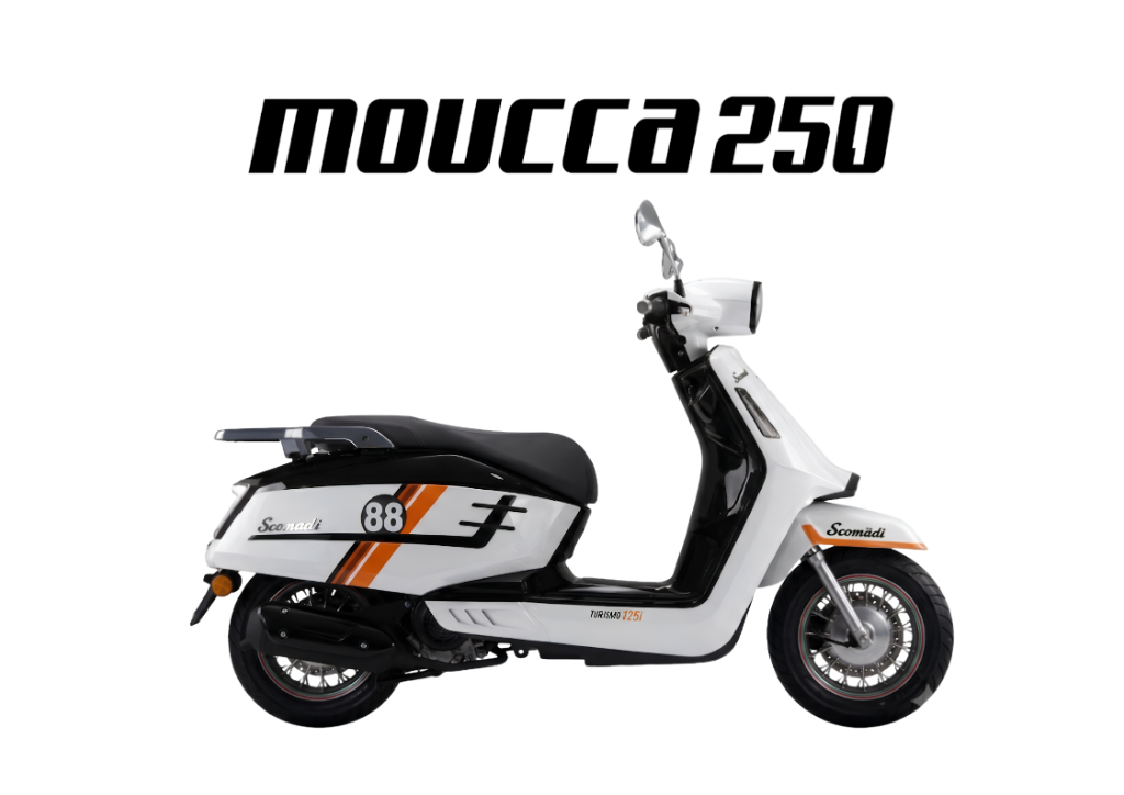 2026 BRIXTON MOUCCA 250 in White — available at Boon Hua Motor Klang Valley