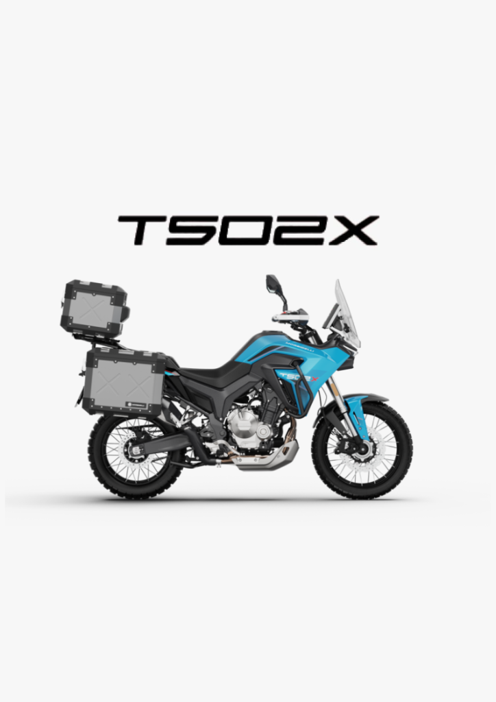 2026 MORBIDELLI T502X in Blue — available at Boon Hua Motor Klang Valley