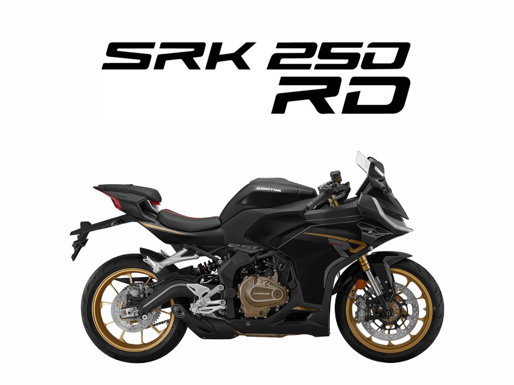 2026 QJ MOTOR SRK 250 RD STD in Black — available at Boon Hua Motor Klang Valley