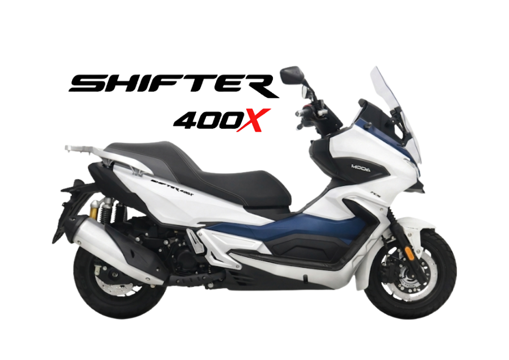 2026 MODA Shifter 400X 2025 in Ninja Black — available at Boon Hua Motor Klang Valley