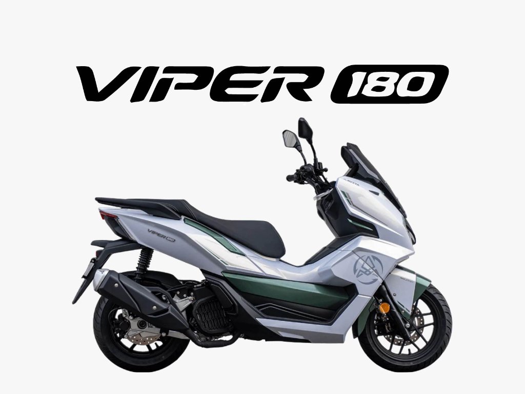 2026 AVETA VIPER 180 in Arctic White — available at Boon Hua Motor Klang Valley