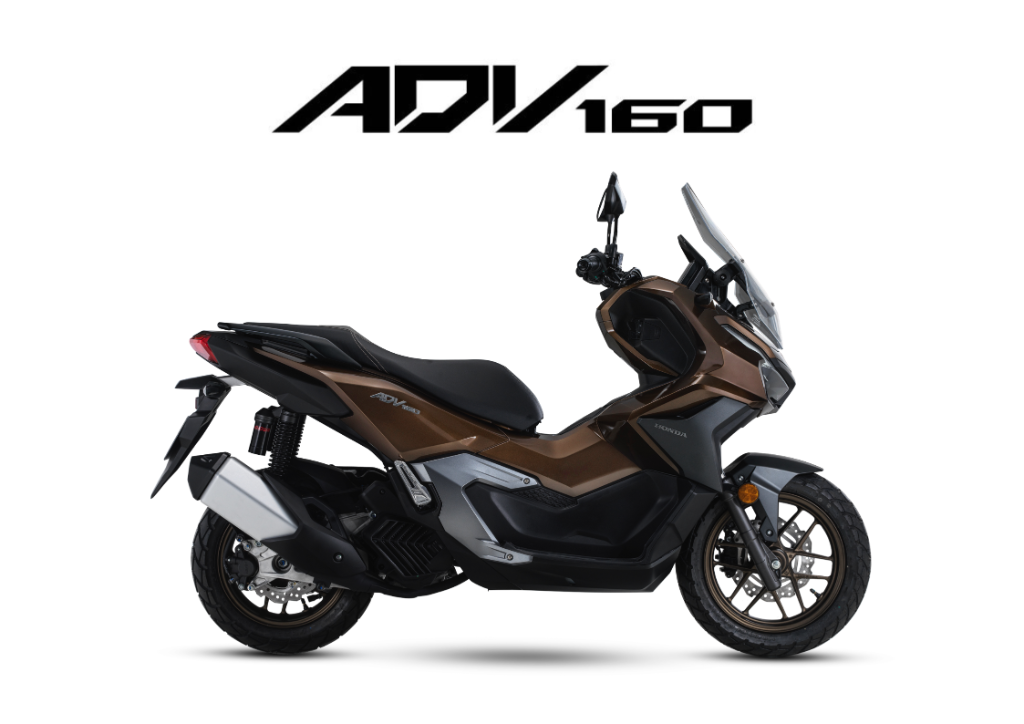 2026 HONDA ADV 160 ROAD SYNC ADV160A3 in Brown — available at Boon Hua Motor Klang Valley