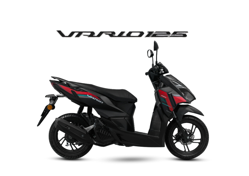 2026 HONDA Vario 125 in Matte Black — available at Boon Hua Motor Klang Valley