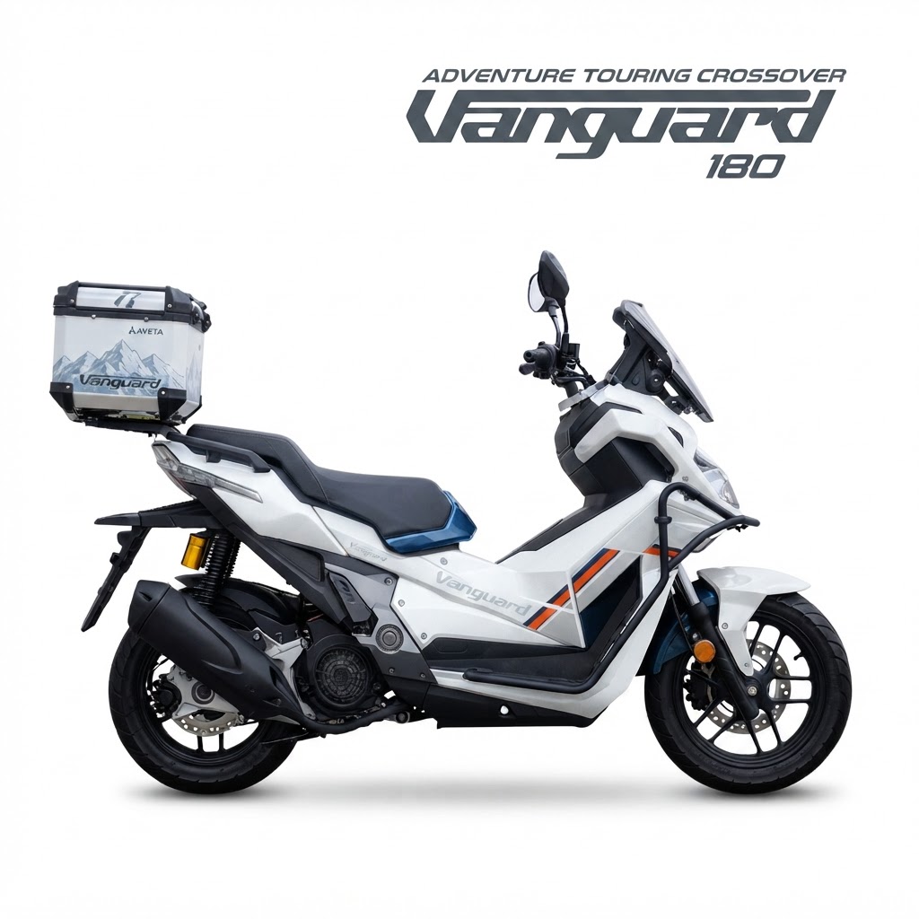 Aveta Vanguard 180 TFT display and safety tech
