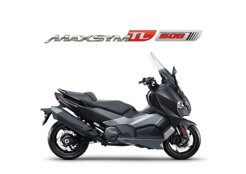 2026 SYM MAXSYM TL 508 in Black — available at Boon Hua Motor Klang Valley
