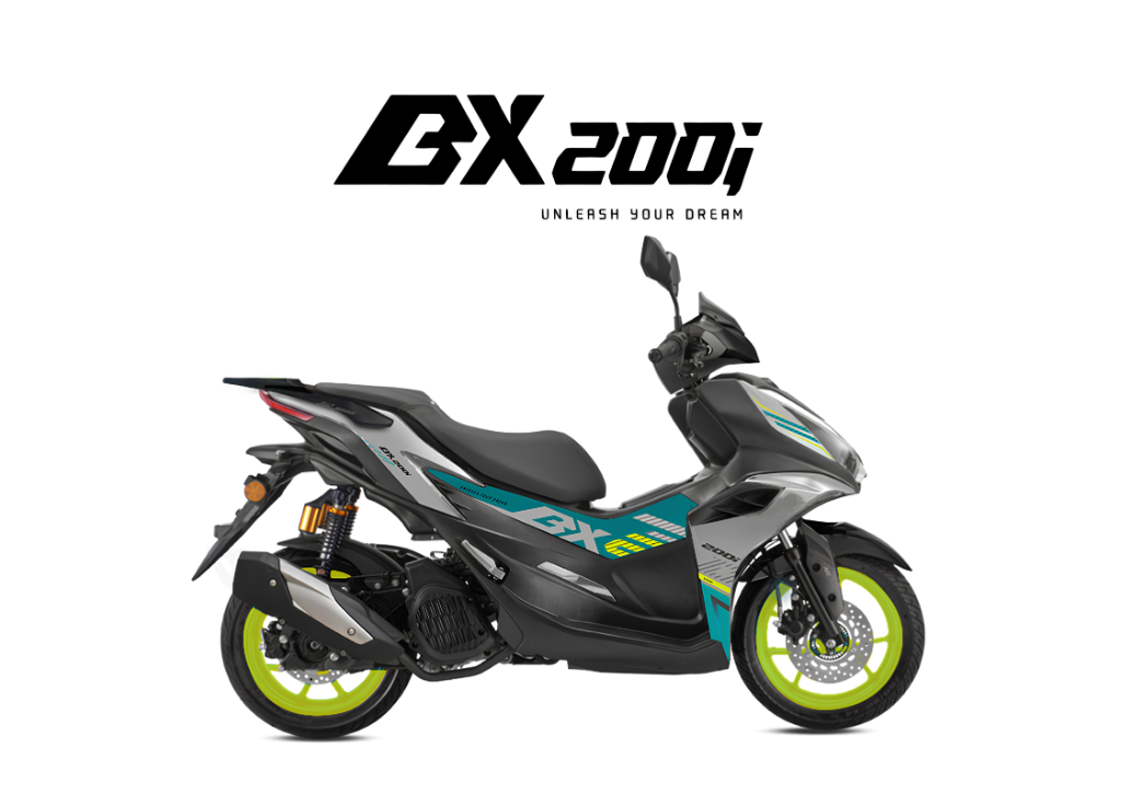 2026 Keeway BX200i SE Special Edition in Green — available at Boon Hua Motor Klang Valley