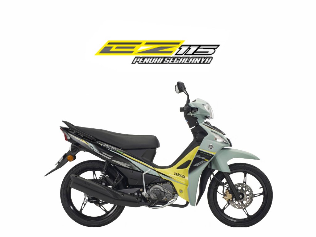 2026 YAMAHA EZ115 STD in Green — available at Boon Hua Motor Klang Valley