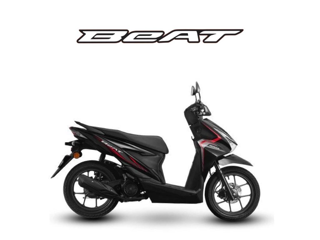 2026 HONDA Beat STD in Black — available at Boon Hua Motor Klang Valley