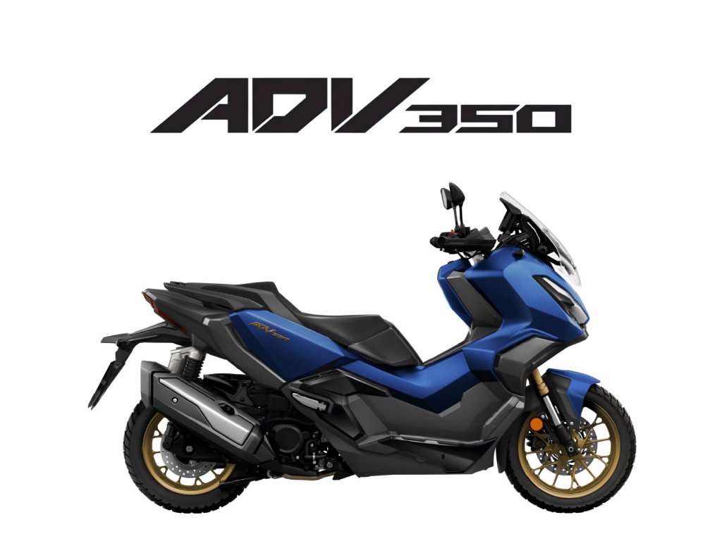 2026 HONDA ADV 350 in Matte Pearl Agile Blue — available at Boon Hua Motor Klang Valley
