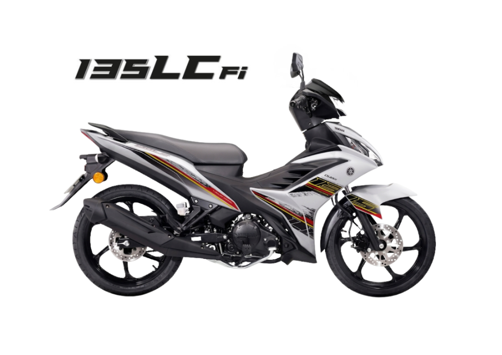 2026 YAMAHA 135LC FI 2026 NEW STD in Tank White — available at Boon Hua Motor Klang Valley