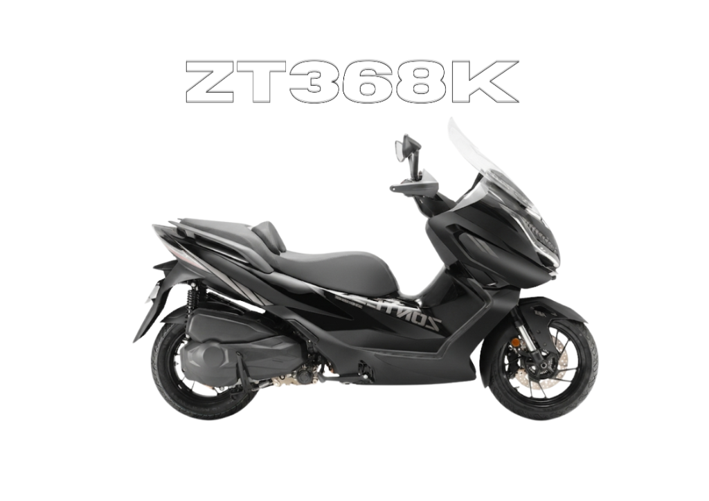 2026 ZONTES ZT368K in Black — available at Boon Hua Motor Klang Valley
