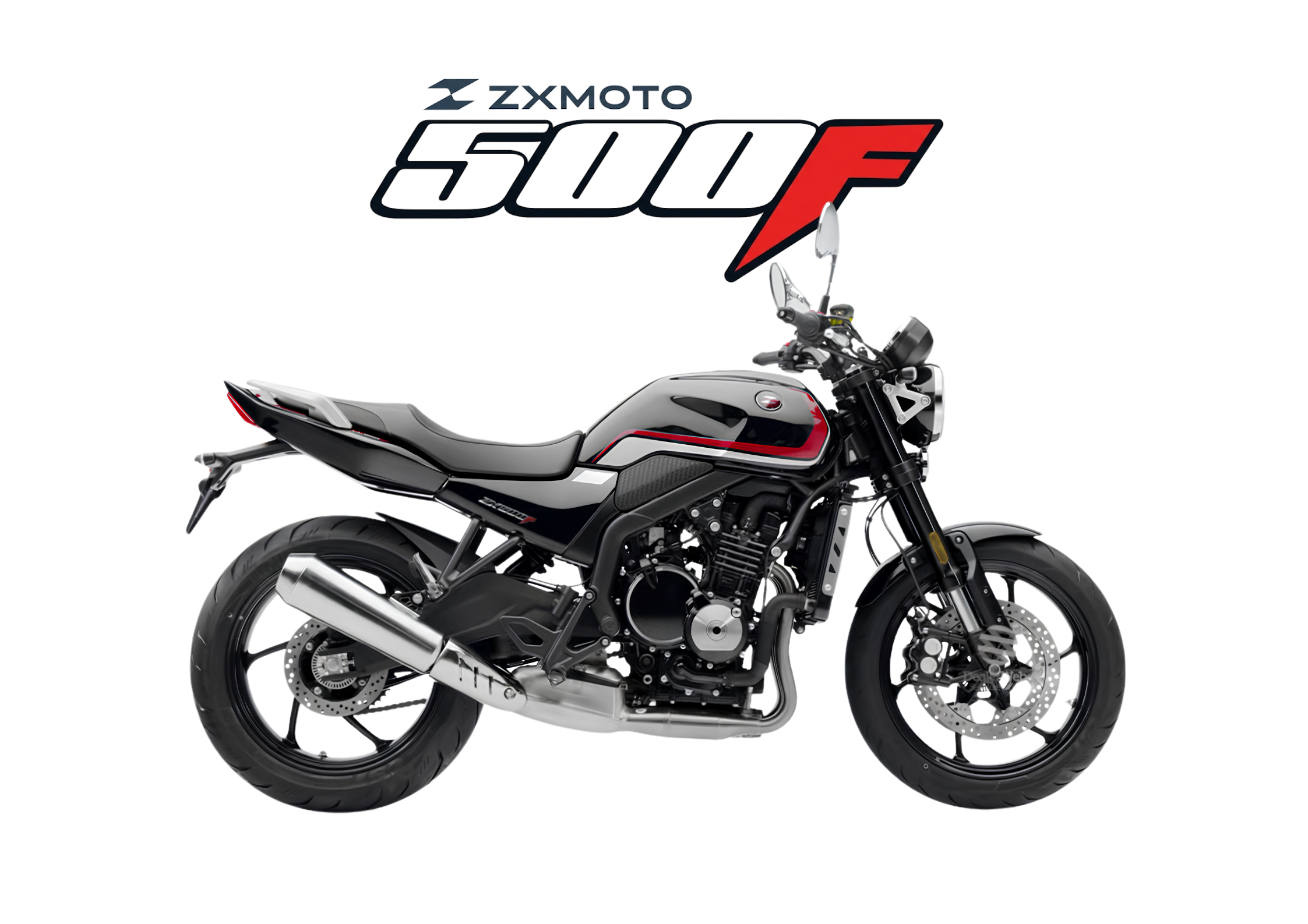2026 ZXMOTO 500F in Phantom Black — available at Boon Hua Motor Klang Valley