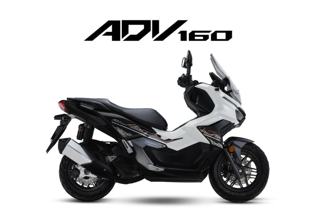 2026 HONDA ADV 160 ABS 2026 ABS 2026 in White — available at Boon Hua Motor Klang Valley
