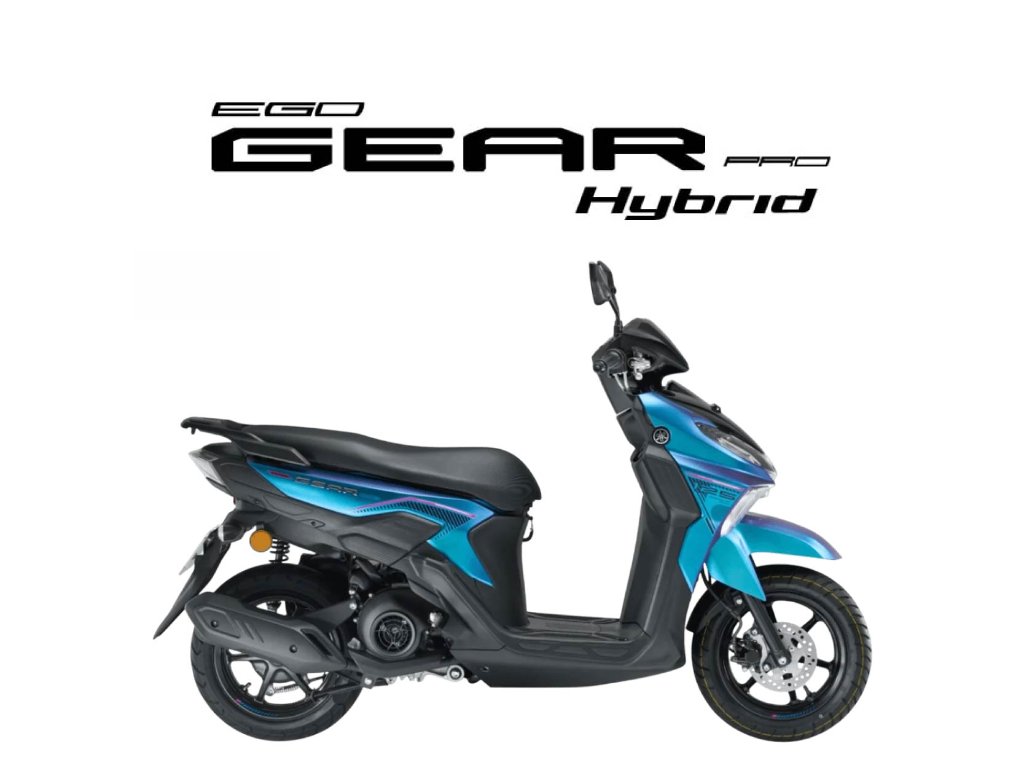2026 YAMAHA EGO GEAR PRO HYBRID in Blue — available at Boon Hua Motor Klang Valley