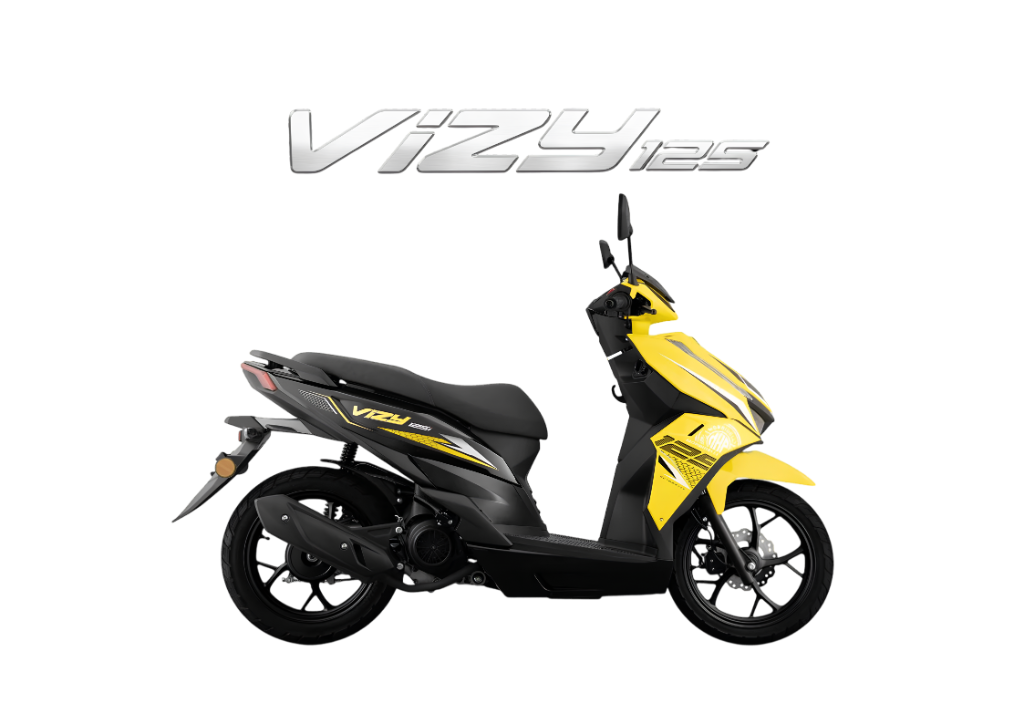 2026 MORBIDELLI VIZY 125 in Yellow — available at Boon Hua Motor Klang Valley