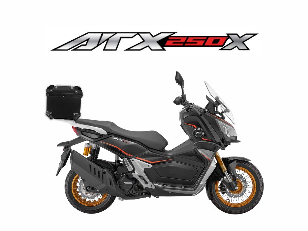 2026 QJ MOTOR ATX 250X STD in Black — available at Boon Hua Motor Klang Valley