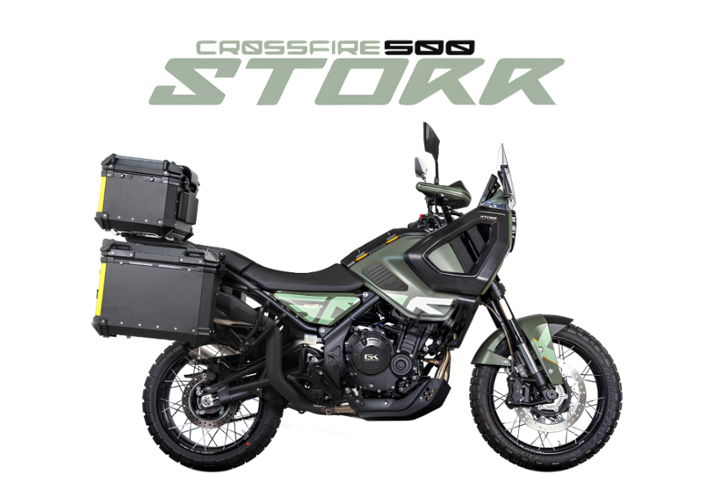 2026 BRIXTON STORR 500 in Green — available at Boon Hua Motor Klang Valley